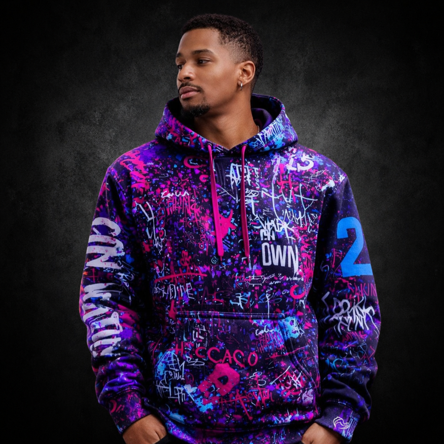 MPAC “Blue & Pink Chicago” Hoodie