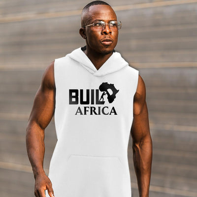 Build Africa 2 Sleeveless Hoodies