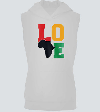 Love Africa Sleeveless Hoodies
