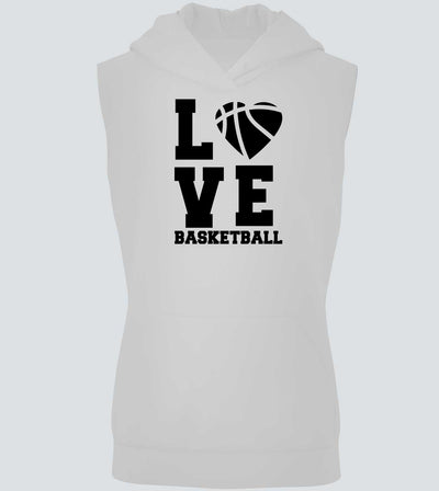 Love Basketball Sleeveless Hoodies